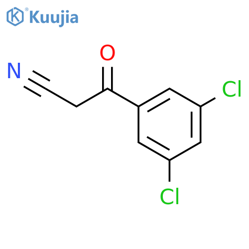 3,5-Dichlorobenzoylacetonitrile structure