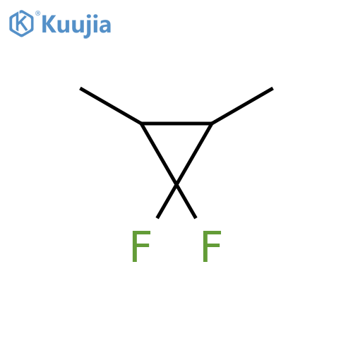 Cyclopropane, 1,1-difluoro-2,3-dimethyl-, cis- structure