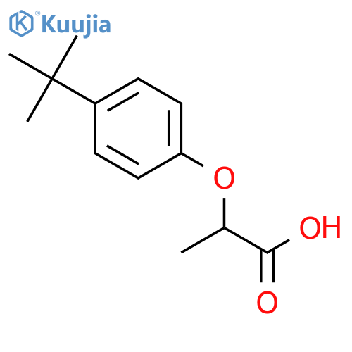 2-4-(tert-Butyl)phenoxypropanoic Acid structure