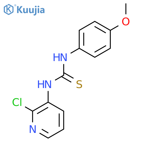 1-(2-Chloropyridin-3-yl)-3-(4-methoxyphenyl)thiourea structure
