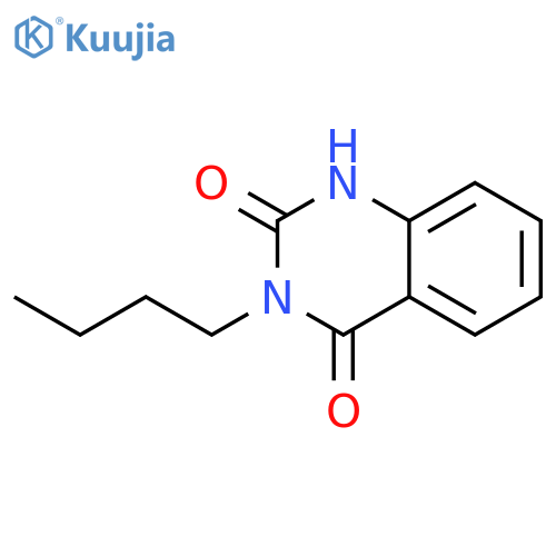 3-butyl-2-hydroxy-3,4-dihydroquinazolin-4-one structure