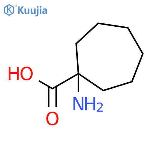 1-aminocycloheptane-1-carboxylic acid structure