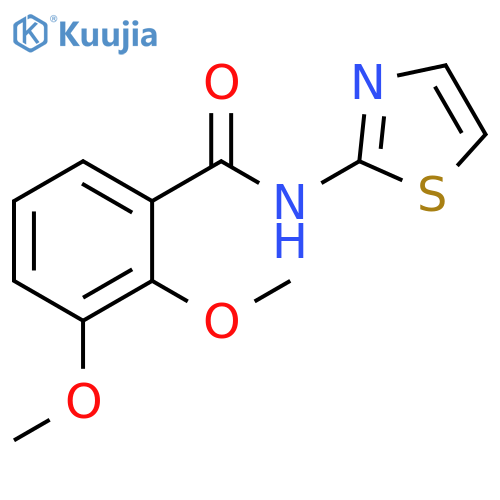 2,3-dimethoxy-N-(1,3-thiazol-2-yl)benzamide structure
