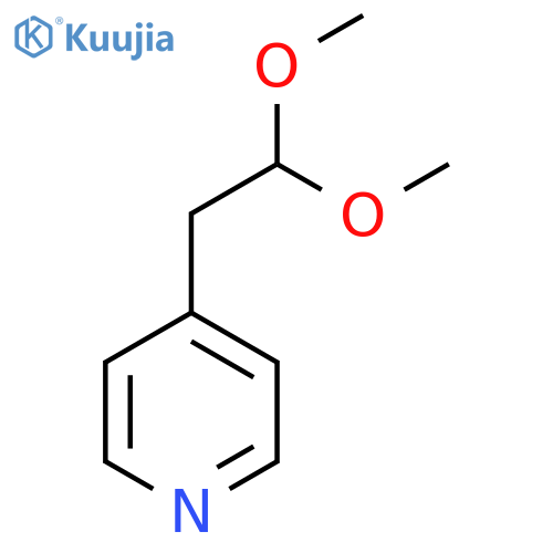 4-(2,2-Dimethoxyethyl)pyridine structure