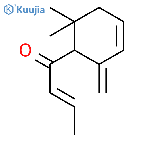 2-Buten-1-one, 1-(6,6-dimethyl-2-methylene-3-cyclohexen-1-yl)- structure