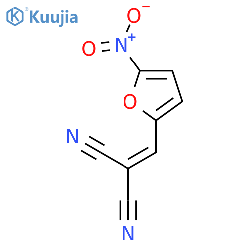 Propanedinitrile,2-[(5-nitro-2-furanyl)methylene]- structure