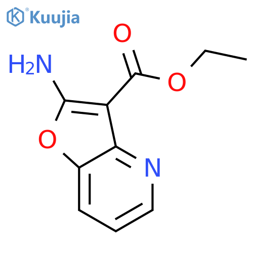 ethyl 2-aminofuro[3,2-b]pyridine-3-carboxylate structure