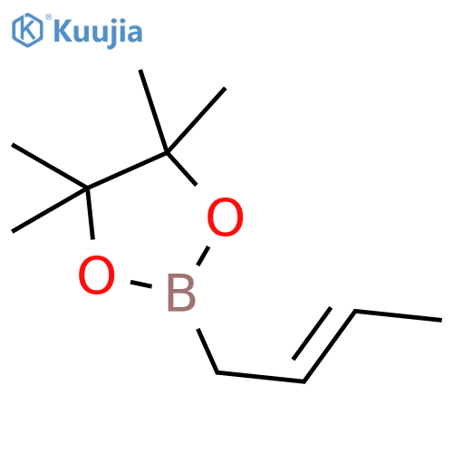 Cis-2-buten-1-ylboronic acid, pinacol ester structure