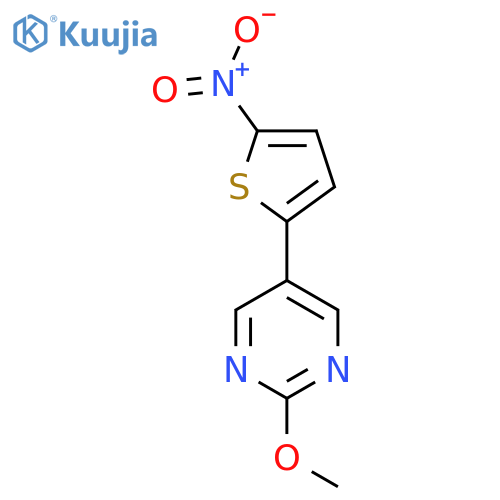 2-methoxy-5-(5-nitro-2-thienyl)Pyrimidine structure