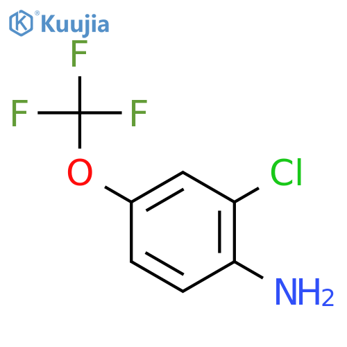 2-Chloro-4-(trifluoromethoxy)aniline structure