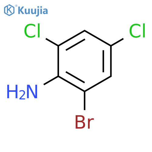 2-Bromo-4,6-dichloroaniline structure
