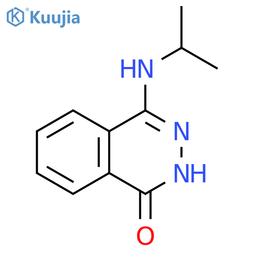 4-[(propan-2-yl)amino]phthalazin-1-ol structure
