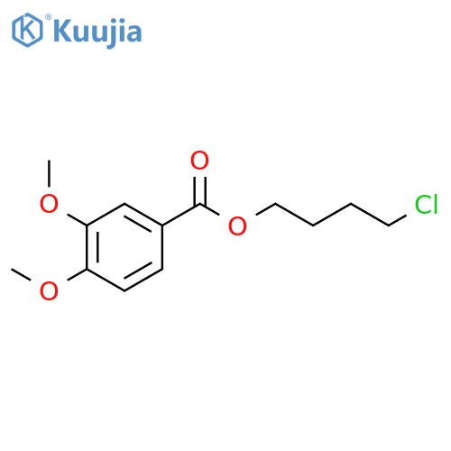 Veratric Acid 4-Chlorobutyl Ester structure