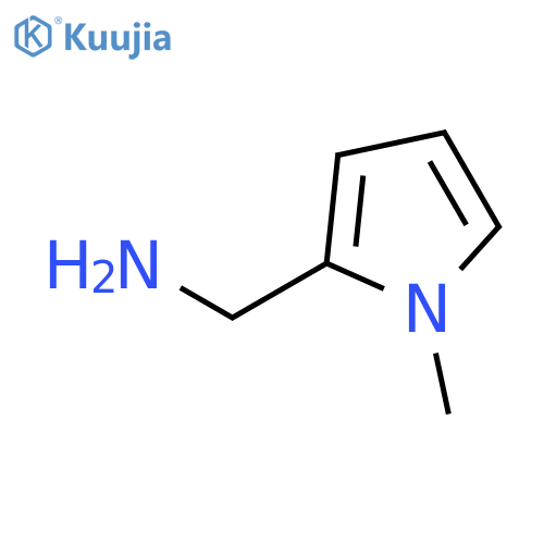 (1-Methyl-1H-pyrrol-2-yl)methylamine structure