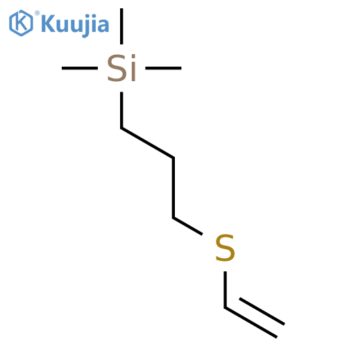 [3-(ethenylsulfanyl)propyl](trimethyl)silane structure