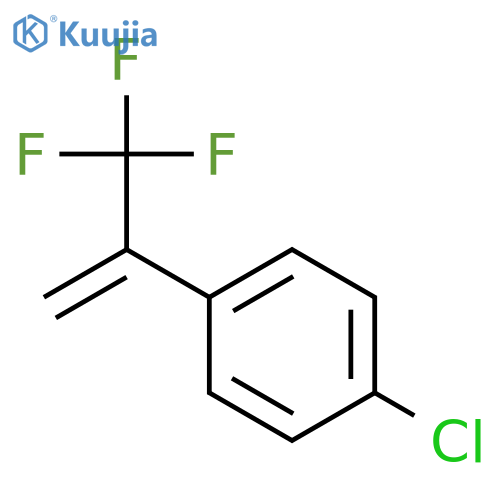 BENZENE, 1-CHLORO-4-[1-(TRIFLUOROMETHYL)ETHENYL]- structure
