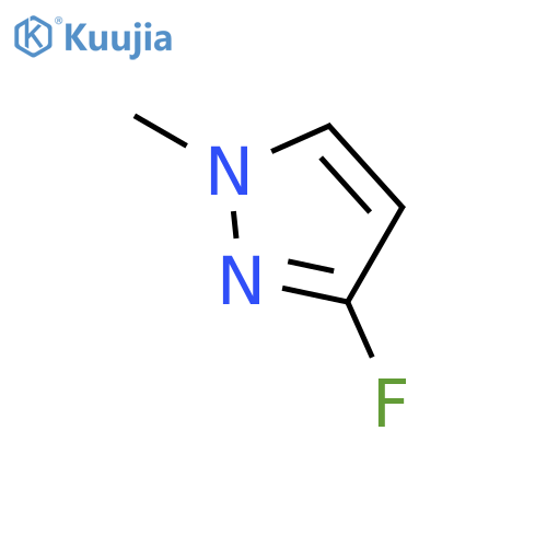 3-fluoro-1-methyl-pyrazole structure