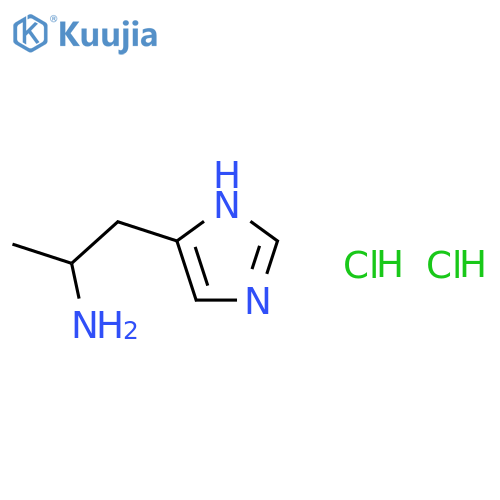 2-(1H-Imidazol-4-yl)-1-methyl-ethylamine dihydrochloride structure