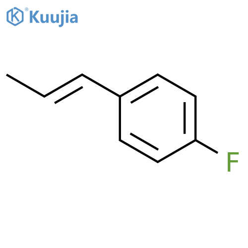 BENZENE, 1-FLUORO-4-(1-PROPENYL)- structure