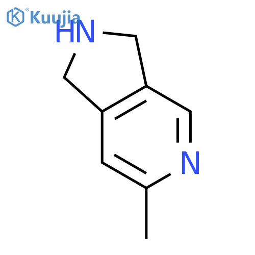 6-methyl-1H,2H,3H-pyrrolo[3,4-c]pyridine structure