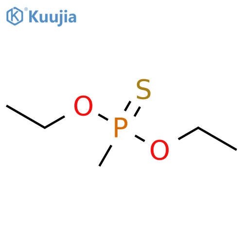 O,O'-Diethyl Methylphosphonothioate structure