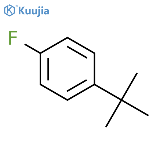 1-tert-Butyl-4-fluorobenzene structure