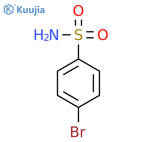 4-Bromobenzenesulfonamide structure