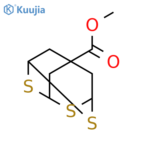 2,4,9-Trithiatricyclo[3.3.1.13,7]decane-7-carboxylic acid, methyl ester structure