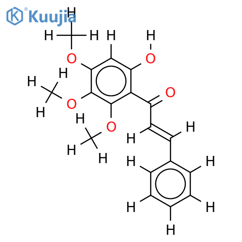 2'-hydroxy-4',5',6'-tetramethoxychalcone structure