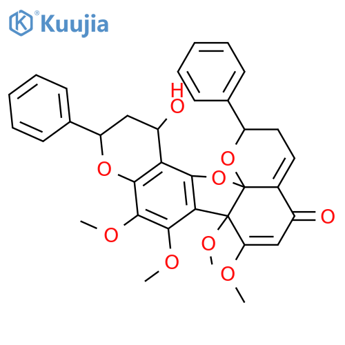 Calycopterone; 6'-Demethoxy, 4-O-de-Me, 7-Me ether structure