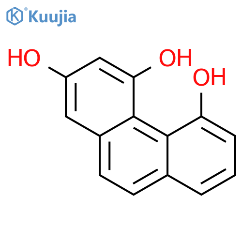 2,4,5-Phenanthrenetriol structure