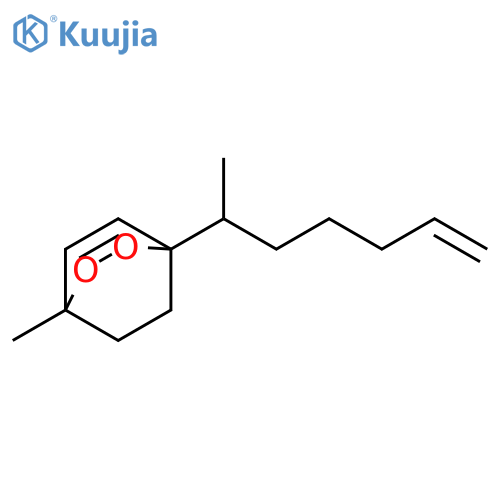 2,3-Dioxabicyclo[2.2.2]oct-5-ene, 1-methyl-4-(1-methyl-5-hexenyl)- (9CI) structure