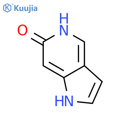 1H-pyrrolo[3,2-c]pyridin-6-ol structure