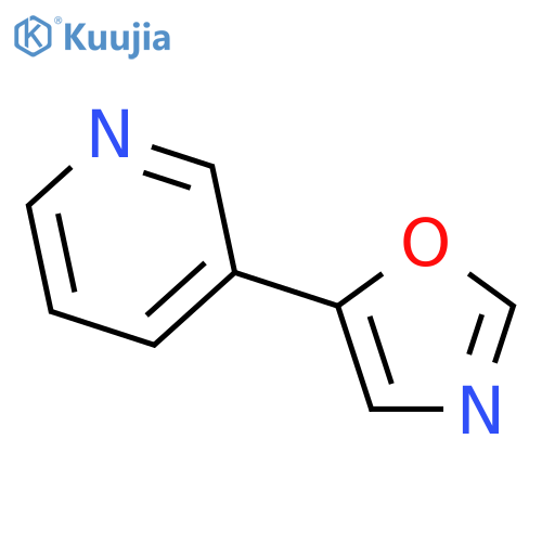 3-(1,3-Oxazol-5-yl)pyridine structure