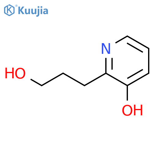 3-hydroxy-2-Pyridinepropanol structure