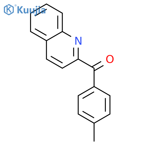 Methanone, (4-methylphenyl)-2-quinolinyl- structure