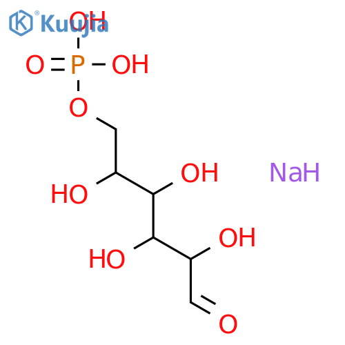 D-Mannose-6-phosphate Sodium Salt structure