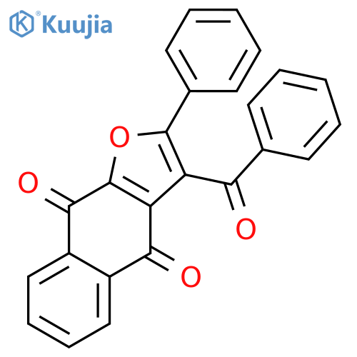 3-Benzoyl-2-phenylnaphtho[2,3-b]furan-4,9-dione structure