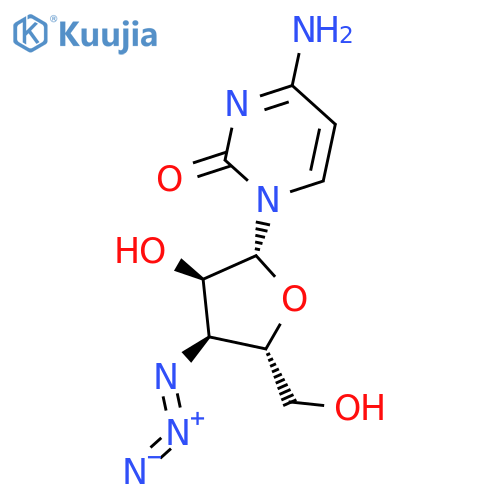 CYTIDINE, 3'-AZIDO-3'-DEOXY- structure