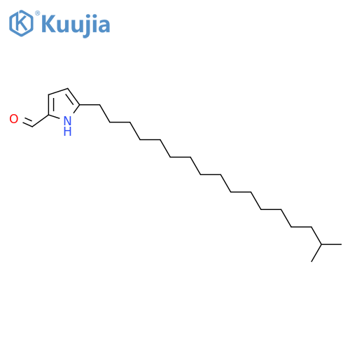 5-Alkyl-1H-pyrrole-2-carboxaldehydes; 5-(16-Methylheptadecyl)-1H-pyrrole-2-carboxaldehyde structure