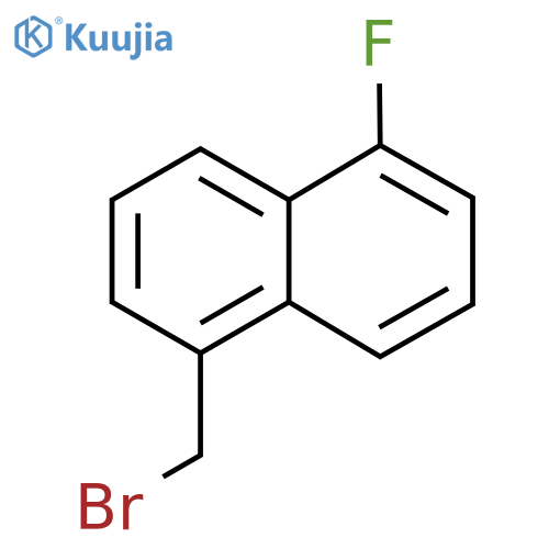 1-(Bromomethyl)-5-fluoronaphthalene structure
