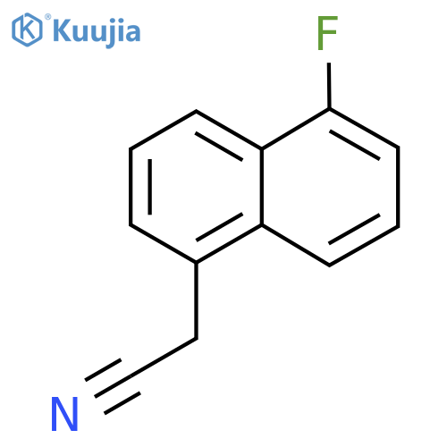 5-Fluoronaphthalene-1-acetonitrile structure