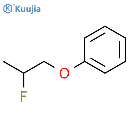 BENZENE, (2-FLUOROPROPOXY)- structure