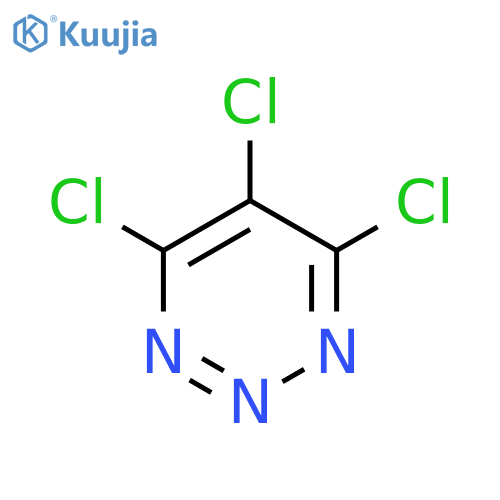 1,2,3-Triazine, 4,5,6-trichloro- structure