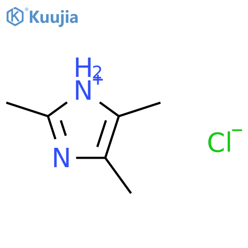 1H-Imidazole, 2,4,5-trimethyl-, monohydrochloride structure