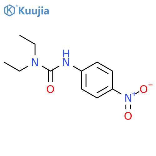 1,1-diethyl-3-(4-nitrophenyl)urea structure
