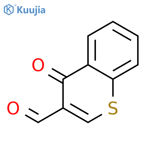 4-oxo-4H-thiochromene-3-carbaldehyde structure
