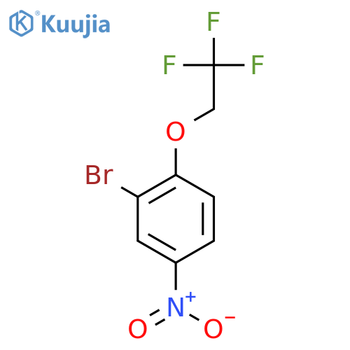 3-Bromo-4-(2,2,2-trifluoroethoxy)nitrobenzene structure