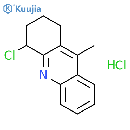 4-Chloro-9-methyl-1,2,3,4-tetrahydroacridine structure