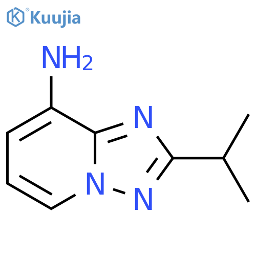 2-(propan-2-yl)-1,2,4triazolo1,5-apyridin-8-amine structure